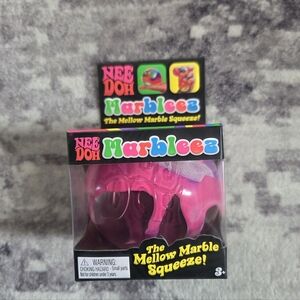 NeeDoh Marbleez Pink Mellow Marble Squeeze Toy